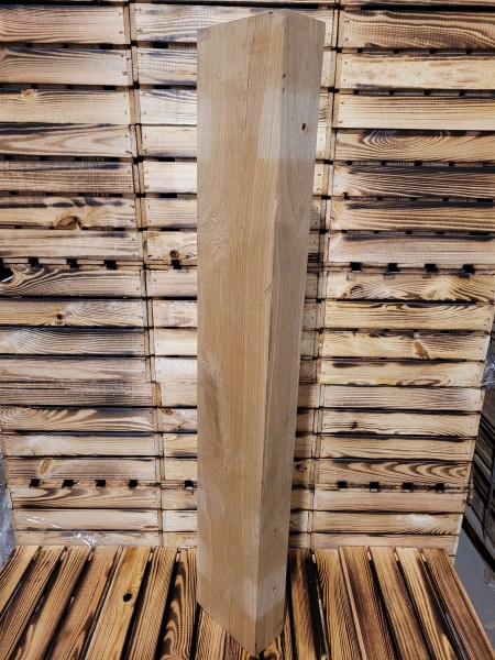 Holzbohle Eiche (gebraucht massiv) mit Gebrauchspuren 119x19x9cm