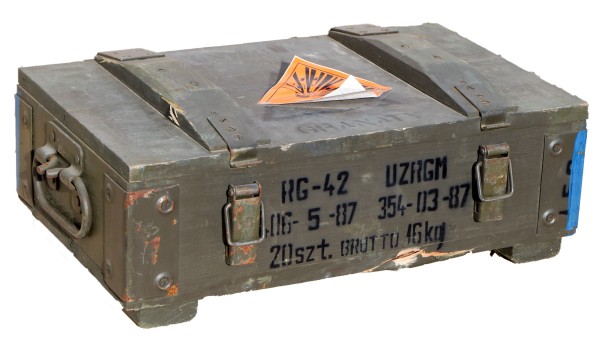 petite boîte à munitions boîte "rg-42
